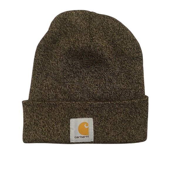 Carhartt Other - Carhartt Brown Fold-Over Cuff Hat